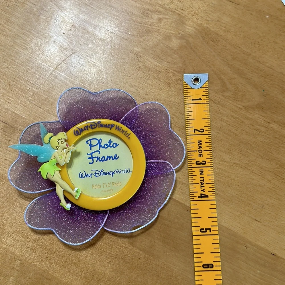 Walt Disney World Tinker Bell Flower Magnetic Photo Frame Magnet Tinkerbell